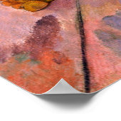 Die Siesta von Paul Gauguin Poster (Ecke)