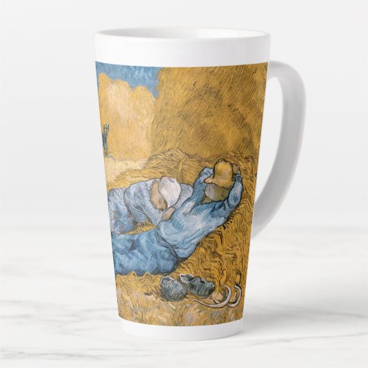 Die Siesta von Van Gogh Milchtasse (Rechte Ecke)