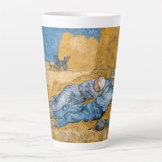 Die Siesta von Van Gogh Milchtasse (Vorderseite)