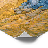 Die Siesta von Van Gogh Poster (Ecke)