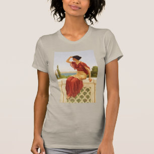 Die Signal-Godward-Frauenporträt-Vintage-Kunst T-Shirt