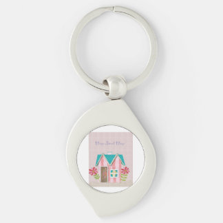 Die Signature Whimsy (Pink & Teal) Schlüsselanhänger