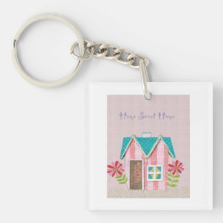 Die Signature Whimsy (Pink & Teal) Schlüsselanhänger
