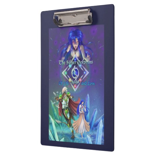 Die SilberDolphinen Saga Klemmbrett (Links)