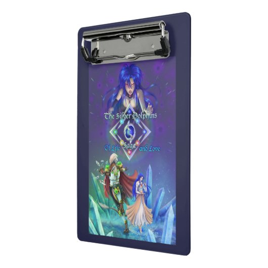Die SilberDolphinen Saga Mini Klemmbrett (Gewinkelt2)