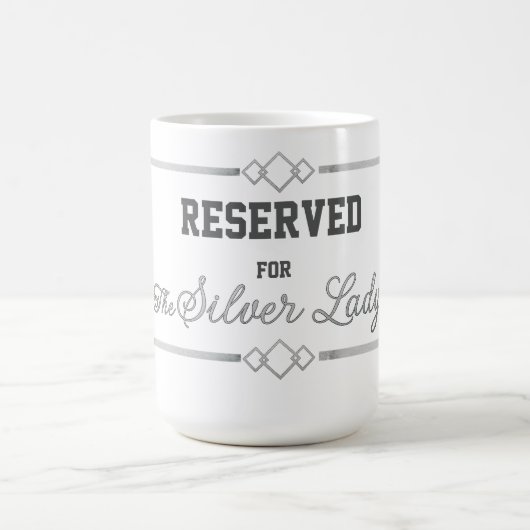 Die Silberne Dame Tasse (Mittel)
