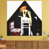 Die silberne Truhe von C Coles Phillips Leinwanddruck (Insitu (Wohnzimmer))