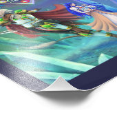 Die Silver Dolphine Saga: Von Leben und Liebe Fotodruck (Ecke)