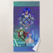 Die Silver Dolphine Saga: Von Leben und Liebe Strandtuch (Vorderseite)