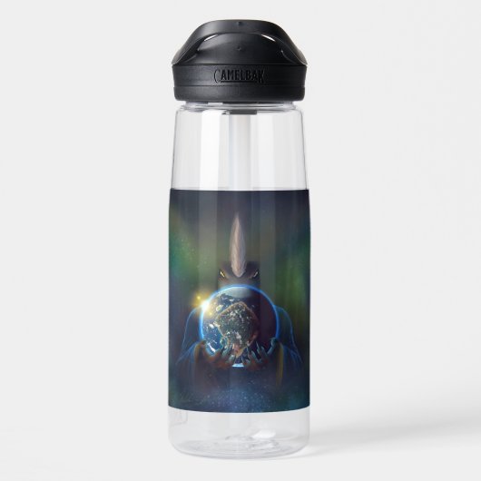 Die Silver Dolphine Saga: Von Leben und Liebe Trinkflasche (Rückseite)