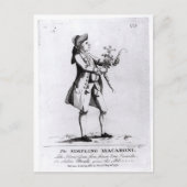 Die Simpling Macaroni Postkarte (Vorderseite)