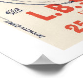 Die Simpson-Kette 1896 Henri de Toulouse-Lautrec Poster (Ecke)