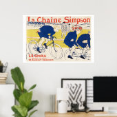 Die Simpson-Kette 1896 Henri de Toulouse-Lautrec Poster (Heimbüro)