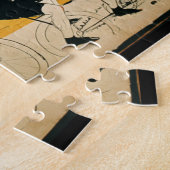 "Die Simpson-Kette", Paris (Farbelitho) Puzzle (Seite)