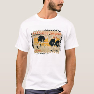 "Die Simpson-Kette", Paris (Farbelitho) T-Shirt