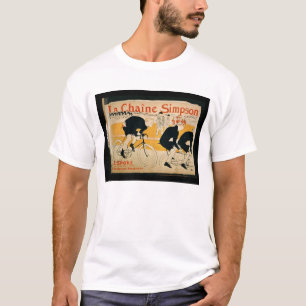"Die Simpson-Kette", Paris (Farbelitho) T-Shirt