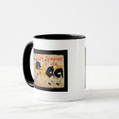 "Die Simpson-Kette", Paris (Farbelitho) Tasse (Vorderseite Links)