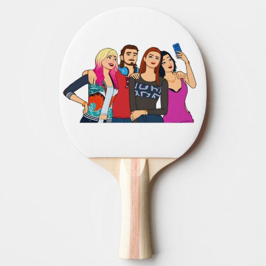 Die Sims 4 Tischtennis Schläger (Vorderseite)