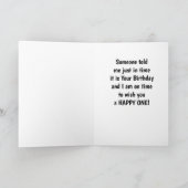 DIE SIND ETWAS ZÄHNLICH!! HAPPY BIRTHDAY KARTE (Innenseite)