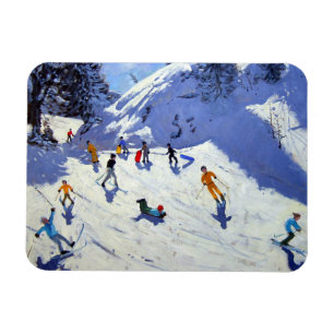 Die Sinkkasten-Schönheit Plagne 2004 Magnet