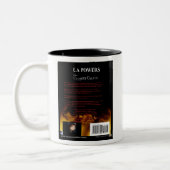 Die Sinti und Roma-Fluch-Bucheinband-Tasse Zweifarbige Tasse (Links)