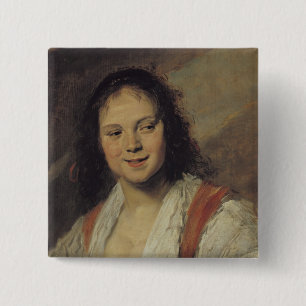 Die Sinti und Roma-Frau, c.1628-30 Button