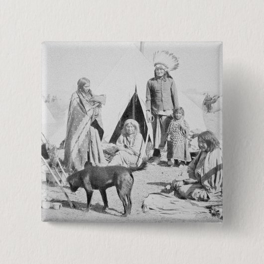 Die Sioux-Reservierung an der Kiefer Ridge, South Button (Vorderseite)