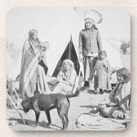 Die Sioux-Reservierung an der Kiefer Ridge, South Untersetzer (Vorderseite)