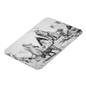 Die Sioux Reservierung bei Pine Ridge, South Dakot Magnet (Linke Seite)