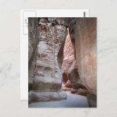 Die Siq Postkarte (Vorne/Hinten)