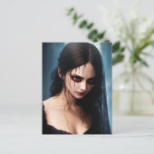 Die Siren der Schatten Postkarte (Stehend Vorderseite)