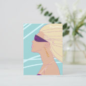 Die Siren Postkarte (Stehend Vorderseite)