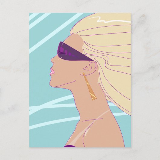 Die Siren Postkarte (Vorderseite)