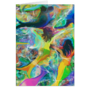 "Die Sirene-" Digital-Kunst