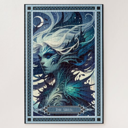 Die SIRENE-Tarot-Karte Puzzle (Vertikal)