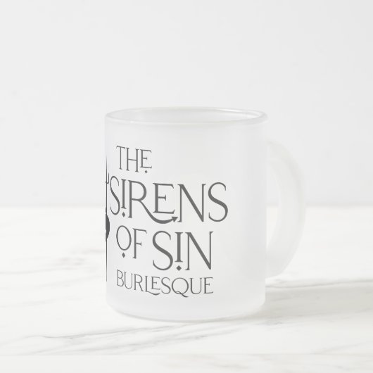 Die Sirenen des gefriergetrockneten Glases von Sin Mattglastasse (VorderseiteRechts)