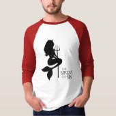 Die Sirenen des Sin Men Fit 3/4 Sleeve Icon Shirt (Vorderseite)