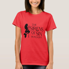Die Sirenen des weiblichen T - Shirt