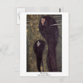 Die Sirenen durch Gustav Klimt Postkarte (Vorne/Hinten)