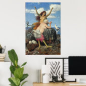 Die Sirens von Arnold Böcklin Poster (Heimbüro)