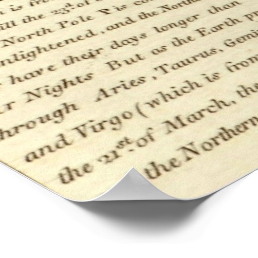 Die Situation der Saison erklärt Poster (Ecke)