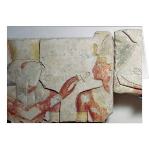 Die Sitzung des Pharaos und des Horus