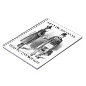 Die Sitzung Notizblock (Linke Seite)