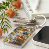 Die Sitzung von Abraham- und MelchizedekRubens Schlüsselanhänger (Vorderseite rechts)