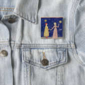 Die Sitzung von Dante und von Beatrice Button (Beispiel)