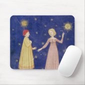 Die Sitzung von Dante und von Beatrice Mousepad (Mit Mouse)