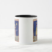 Die Sitzung von Dante und von Beatrice Tasse (Zentrum)