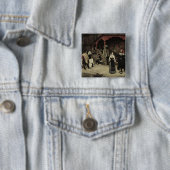 Die Sitzung von Faust und von Gänseblümchen, 1860 Button (Beispiel)