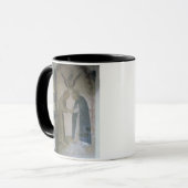 Die Sitzung von St Dominic und von St Francis Tasse (Vorderseite Links)