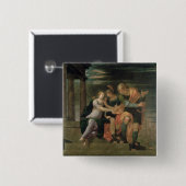 Die Sitzung von Theagenes und von Chariclea Button (Vorne & Hinten)